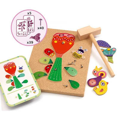 Djeco Garden Tap Tap inclusions