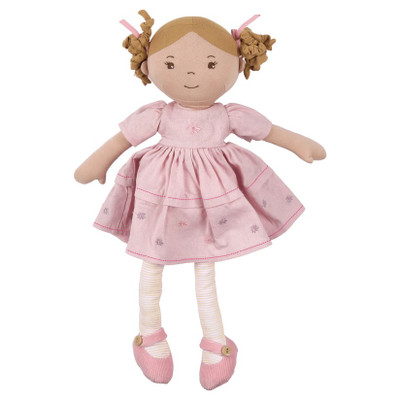 Bonikka Amelia Linen Doll With Brown Hair - image 2
