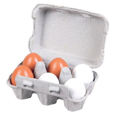 fun factory wooden egg set