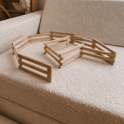 wooden farm fence