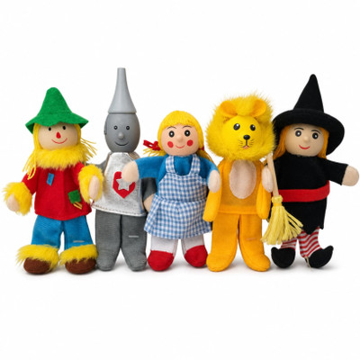 Fun Factory Wooden Finger Puppets - Wizard of Oz