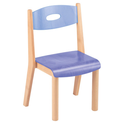 GAM Montessori Stackable Chair Blue