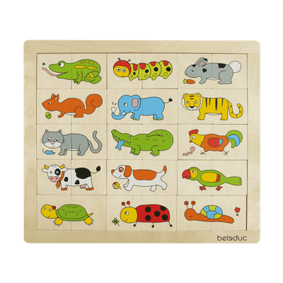 Match & Mix Puzzle - Animals