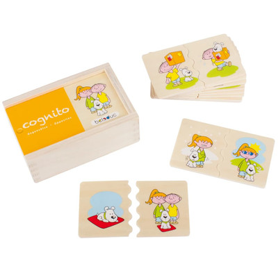 Wooden Matching Puzzles - Opposites