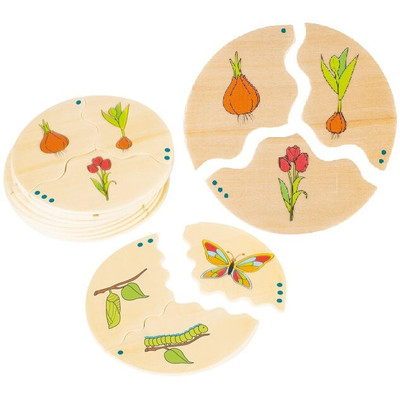 Beleduc Nawito Puzzle Set of 10 - Life Cycle Evolution