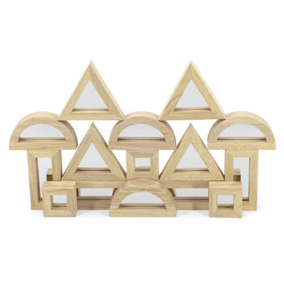 Viga Large Mirror Blocks 16pcs Set