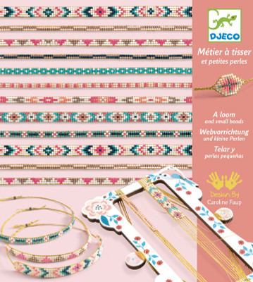 Djeco Tiny Beads Friendship Bracelet Making Kit - image 2