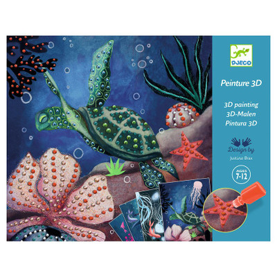 Djeco Ocean Depths 3D Painting Set - image 3