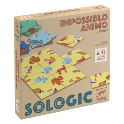 Djeco Impossible Animal Logic Puzzles