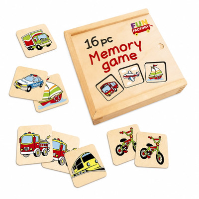 Fun Factory Vehicles Memory Game