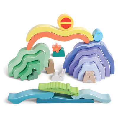 Hape Nature Scene Stacking Blocks - image 2