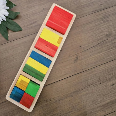 Qtoys Square Fraction Puzzle