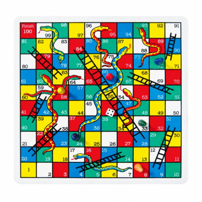 fun factory snakes and ladders game