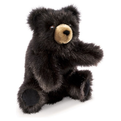 Folkmanis Baby Black Bear Puppet