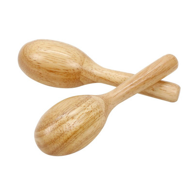 Natural Mini Wooden Maracas