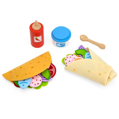 viga pretend play taco set