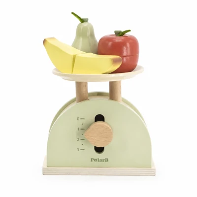 polarb pretend play scales with fruit
