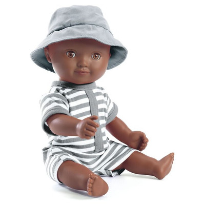 Djeco Baby Boy Samra Pomea Hard Body Doll - image 2