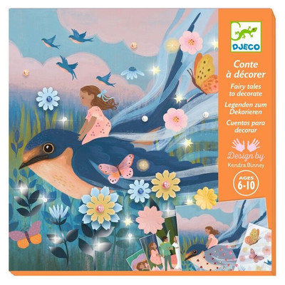 Djeco Thumbelina Fairy Tale to Decorate Set - image 4