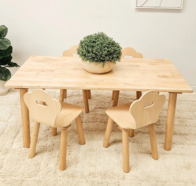 Qtoys Classic Cloud Rectangle Table & Chairs