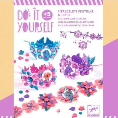 Djeco Do It Yourself Best Friends Bracelets Box