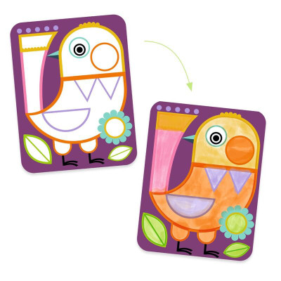 Chubby Cheeks Animal Painting Set with Palette