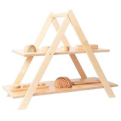 Pyramid Display Shelf - 2 Tier