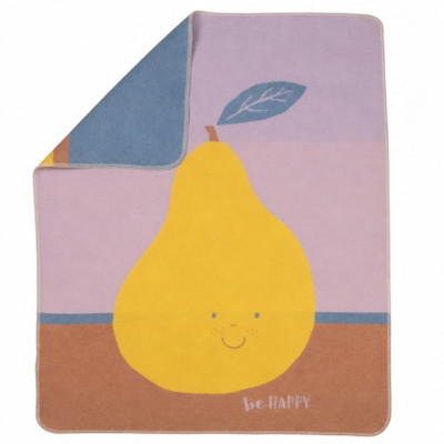 Violet Pear Bassinet Blanket