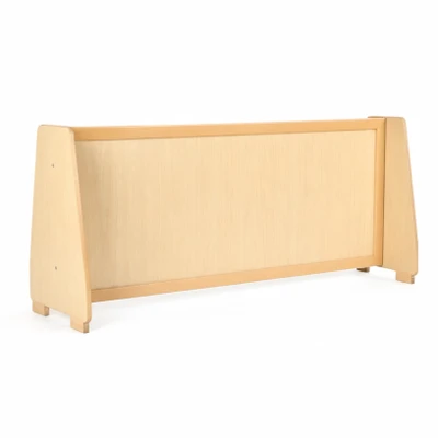 wooden room divider for early learning
