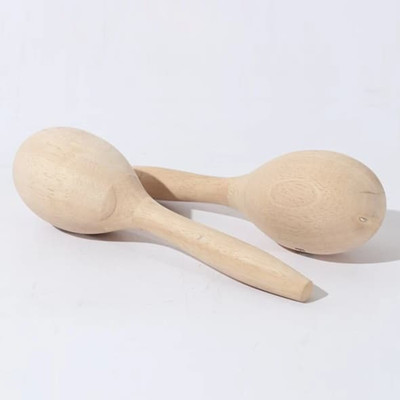Mini Wooden Maracas