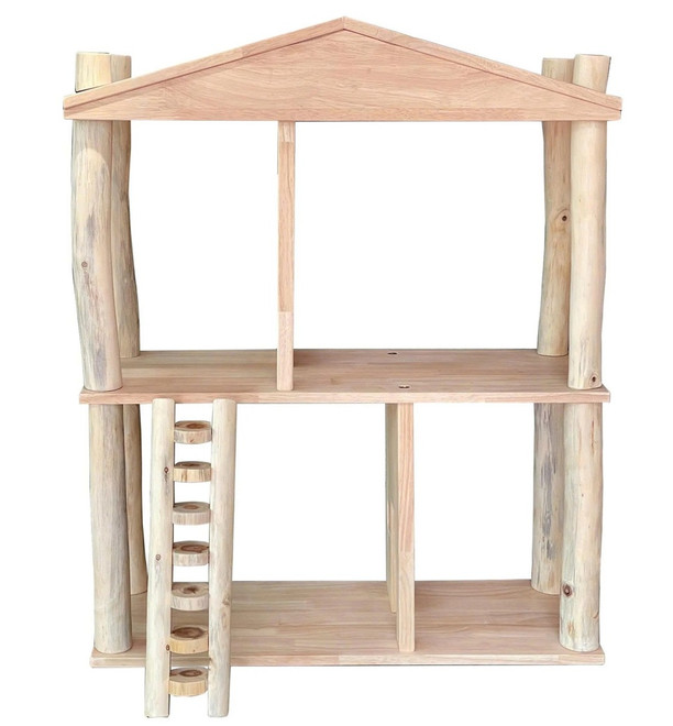 Qtoys Eco Wooden Dollhouse-product-main_image -product-main_image