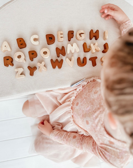 Qtoys Wooden Capital Letters-product-main_image -product-main_image