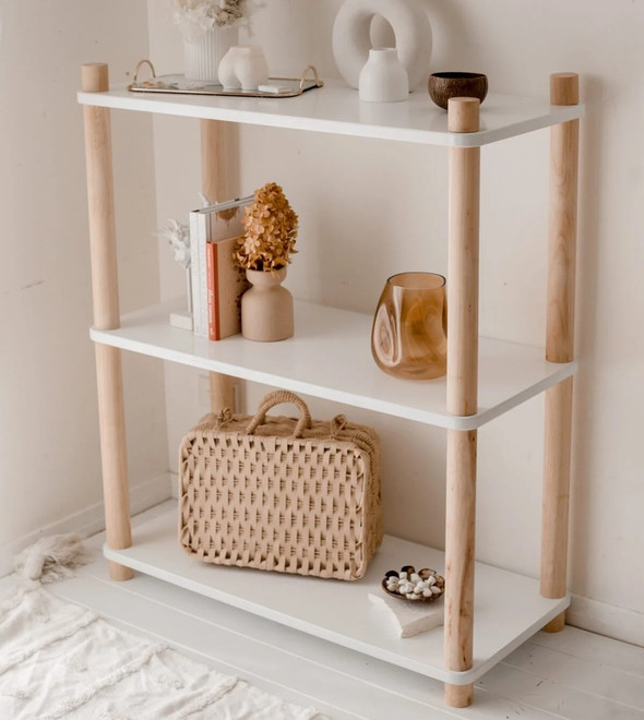 Qtoys Montessori White Shelf-product-main_image -product-main_image