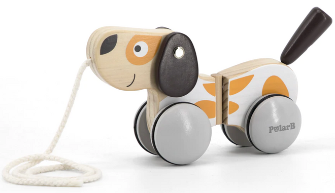 PolarB Pull-Along Puppy-product-main_image -product-main_image