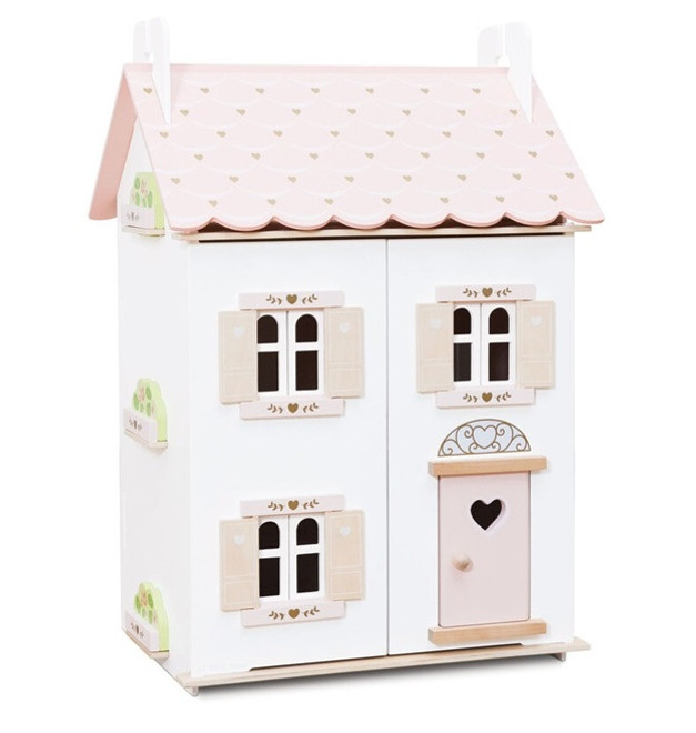 Le Toy Van Daisylane Rose Heart Doll House-product-main_image -product-main_image