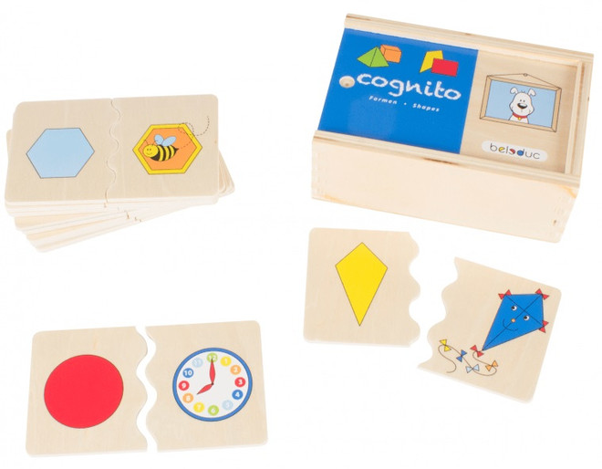 Beleduc Cognito Matching Puzzles - Shapes-product-main_image -product-main_image