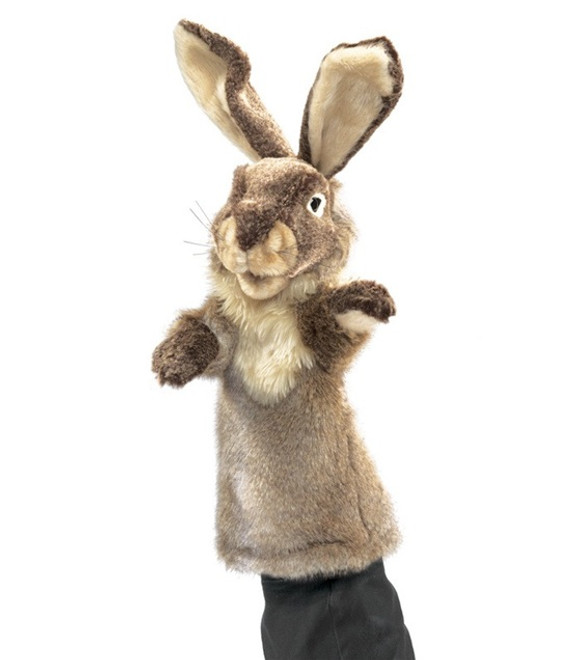 Folkmanis Rabbit Stage Puppet-product-main_image -product-main_image