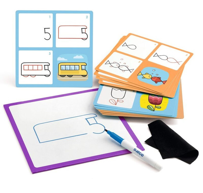 Djeco Eduludo Step by Step 1, 2, 3 & Co-product-main_image -product-main_image