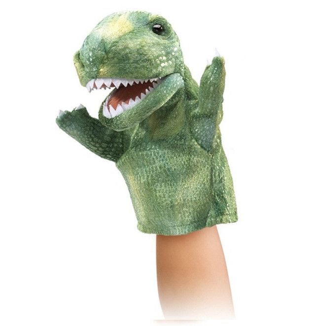 Folkmanis Little Tyrannosaurus Rex Puppet-product-main_image -product-main_image