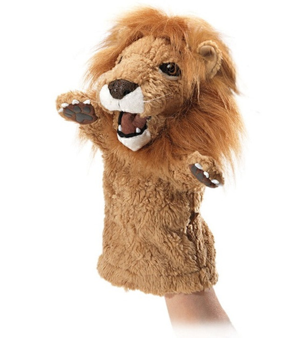 Folkmanis Lion Stage Puppet-product-main_image -product-main_image