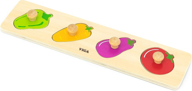 Viga Vegetables Peg Puzzle-product-main_image -product-main_image