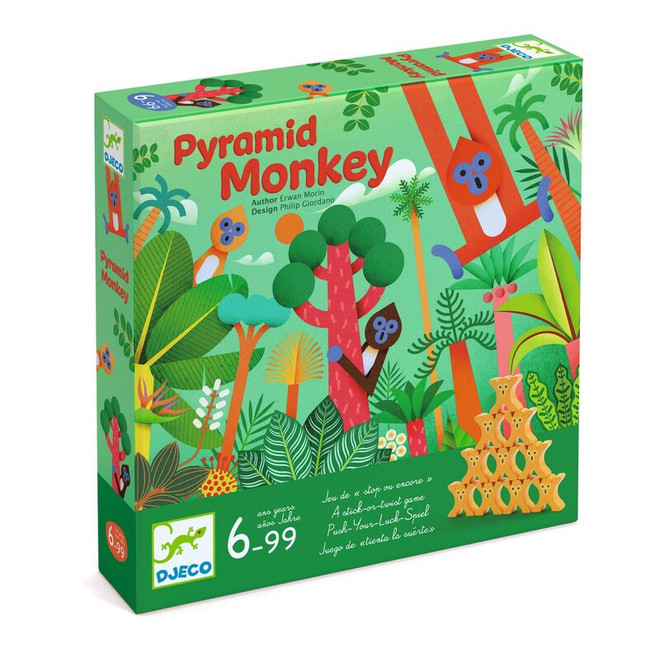 Djeco Pyramid Monkey Tactical Game-product-main_image -product-main_image