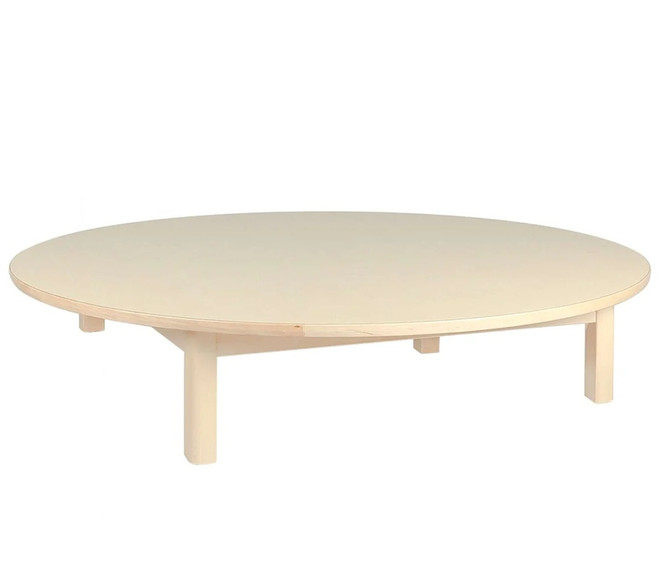 Elegance Low Round Wooden Table-product-main_image -product-main_image