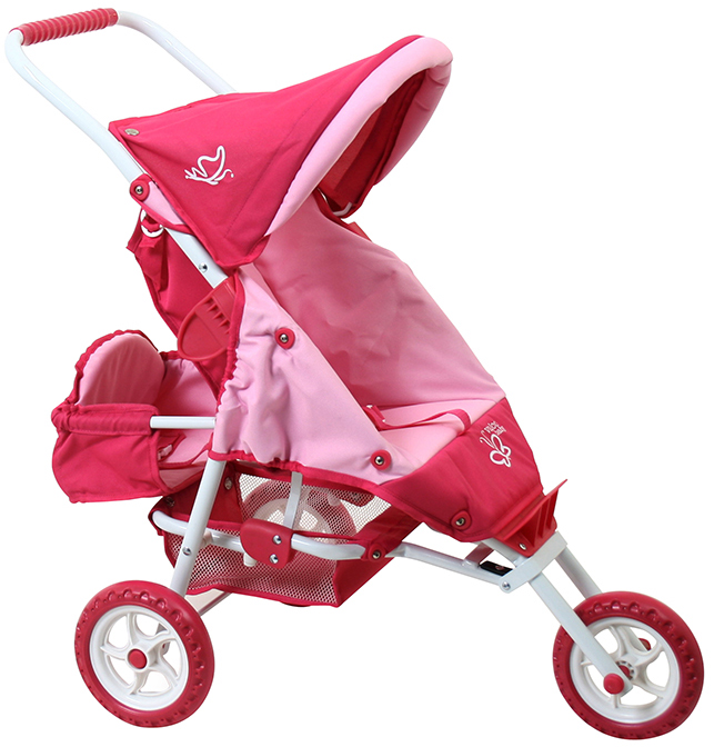 mini marathon with toddler seat butterfly pink