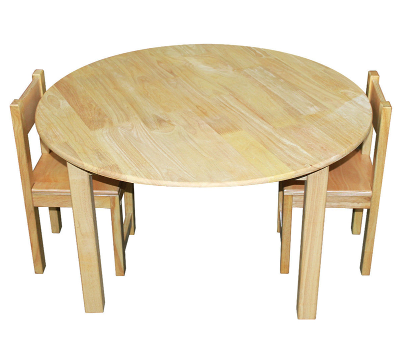 qtoys natural wooden children's round table and chairs qtoys natural wooden children's round table and chairs