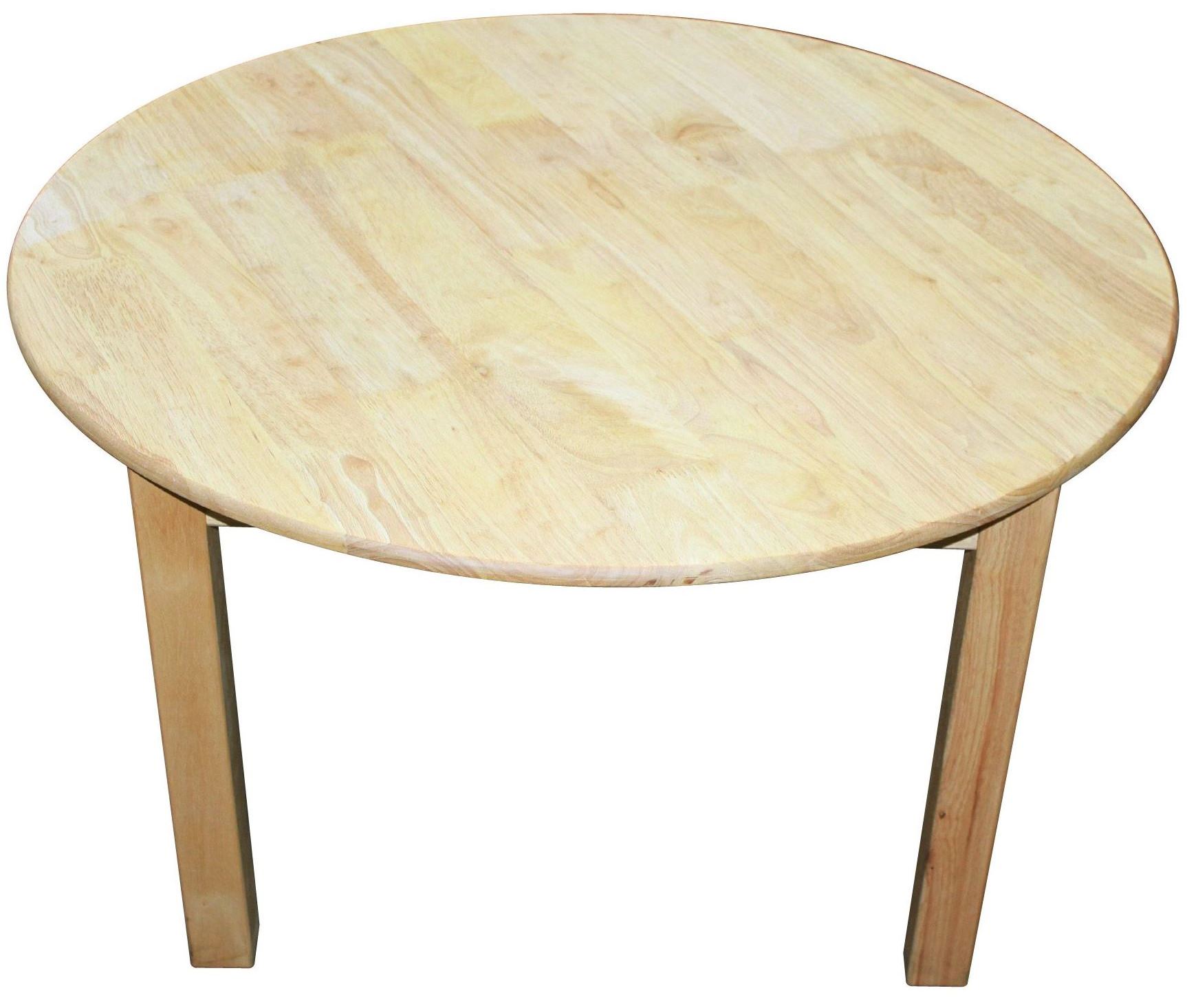 childrens round wooden table and chairs