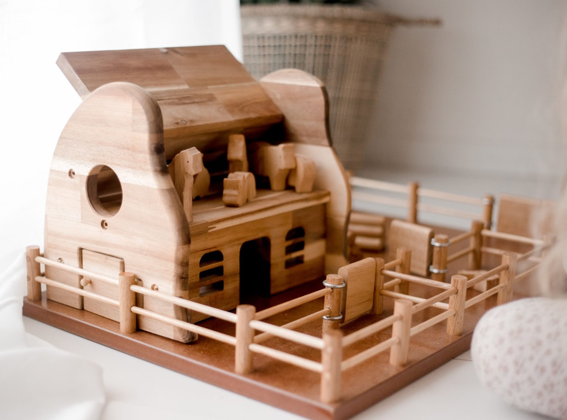 qtoys wooden farm set qtoys wooden farm set