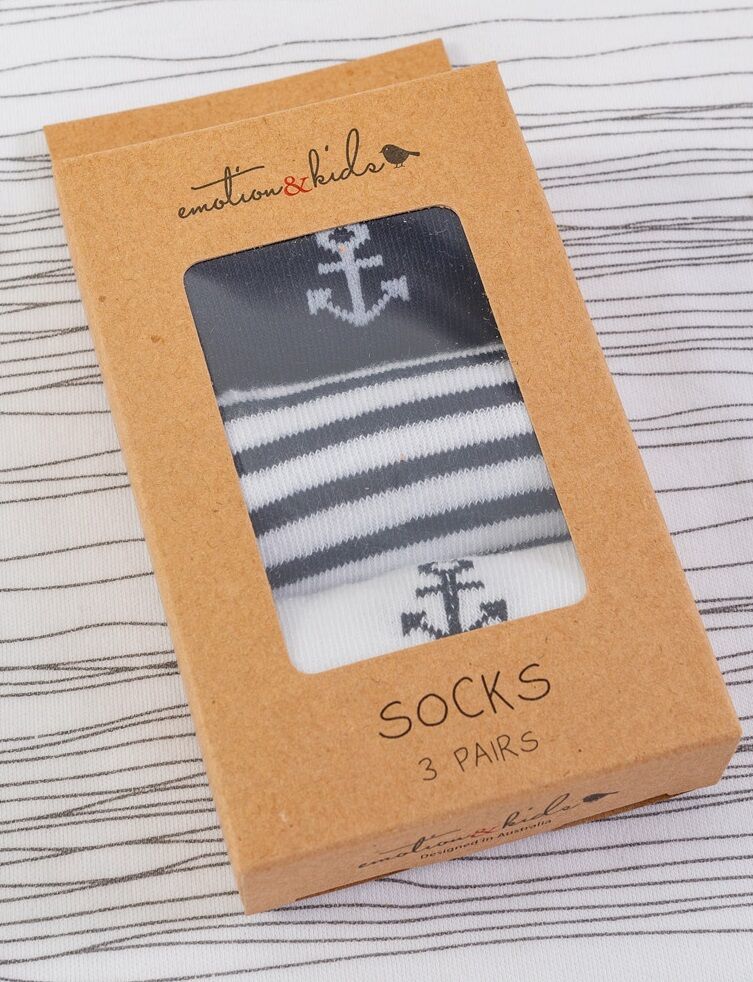 Little Sailor Baby Sock Set