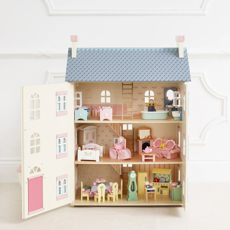 cherry tree dollhouse furnished