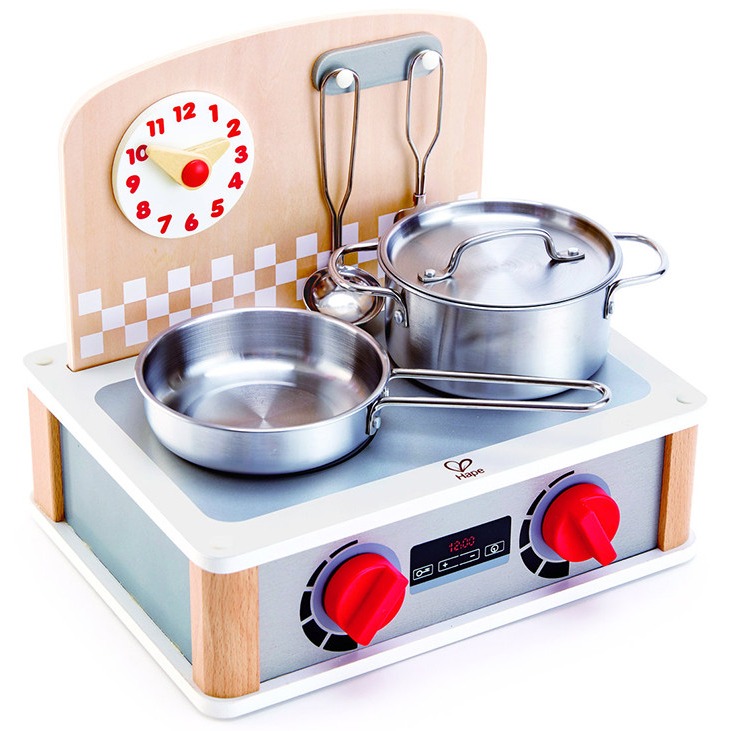 hape wooden cooktop grill toy